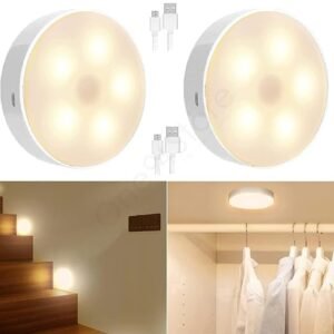 Sensor Light (White,Warm White 8 LED)
