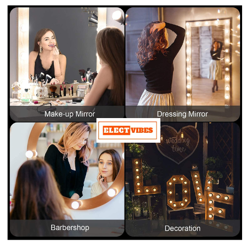 ELECTVIBES Vanity Mirror Lights Best Makeup Mirror Lights Bulbs With USB Cable, 3 Color Modes & Adjustable Brightnes (PACK OF 1) - Image 12