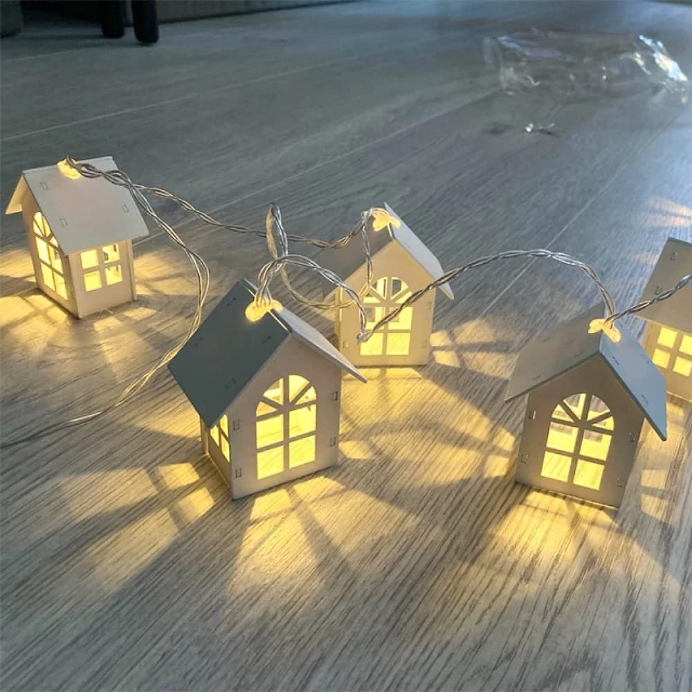 ELECTVIBES House String lights WARM WHITE , Ac Plug-In Powered10 LED, 3 Meter String Lights– Decorative Waterproof Fairy Lights for Indoor/Outdoor, Garden, Diwali, Christmas, Wedding, Party & Festival Decoration (Pack of 1) - Image 19