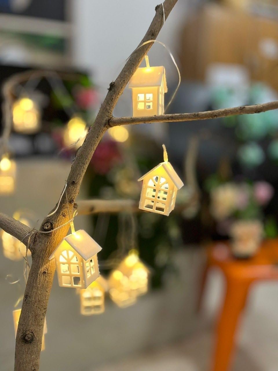 ELECTVIBES House String lights WARM WHITE , Ac Plug-In Powered10 LED, 3 Meter String Lights– Decorative Waterproof Fairy Lights for Indoor/Outdoor, Garden, Diwali, Christmas, Wedding, Party & Festival Decoration (Pack of 1) - Image 16