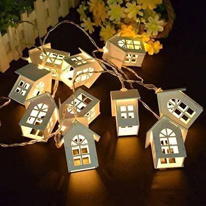 ELECTVIBES House String lights WARM WHITE , Ac Plug-In Powered10 LED, 3 Meter String Lights– Decorative Waterproof Fairy Lights for Indoor/Outdoor, Garden, Diwali, Christmas, Wedding, Party & Festival Decoration (Pack of 1) - Image 14