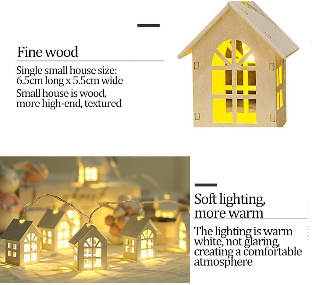 ELECTVIBES House String lights WARM WHITE , Ac Plug-In Powered10 LED, 3 Meter String Lights– Decorative Waterproof Fairy Lights for Indoor/Outdoor, Garden, Diwali, Christmas, Wedding, Party & Festival Decoration (Pack of 1) - Image 12