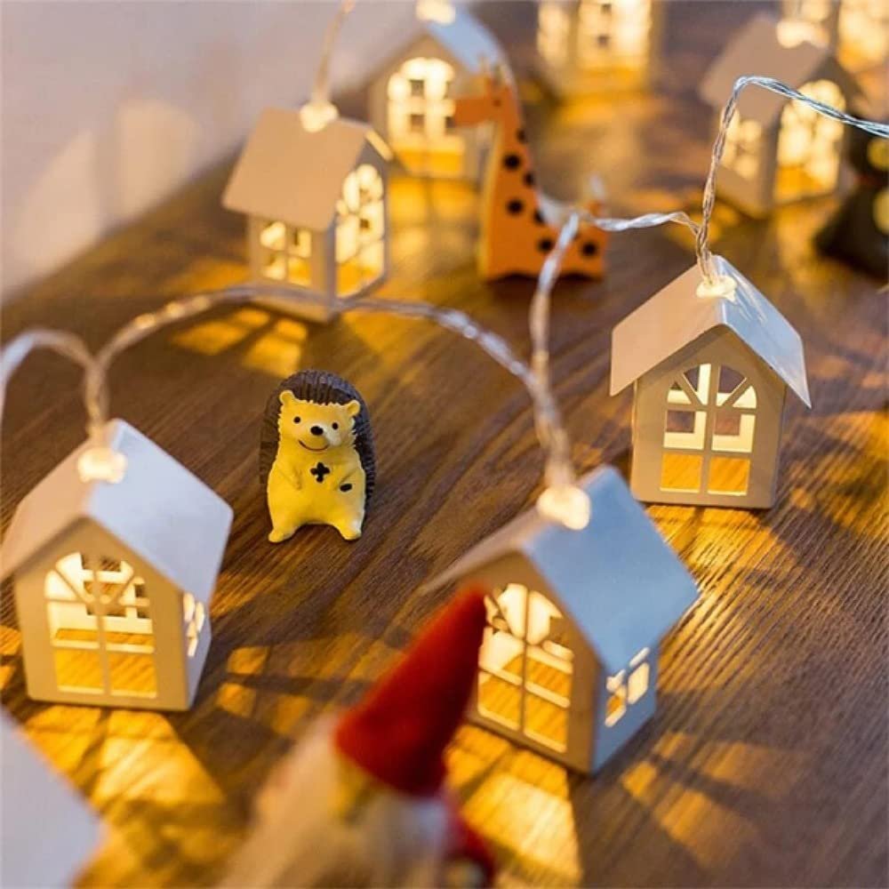 ELECTVIBES House String lights WARM WHITE , Ac Plug-In Powered10 LED, 3 Meter String Lights– Decorative Waterproof Fairy Lights for Indoor/Outdoor, Garden, Diwali, Christmas, Wedding, Party & Festival Decoration (Pack of 1) - Image 20