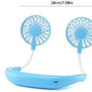 Electvibes Portable Neck Fan (Blue)