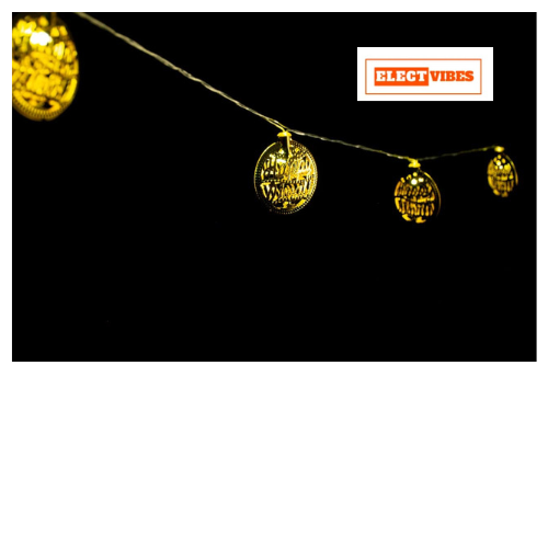 ELECTVIBES Diwali String Lights Decoration 3 Meter 10 Led Happy Diwali Metal Round Shaped Light, for Window Wall Door Party - Image 11