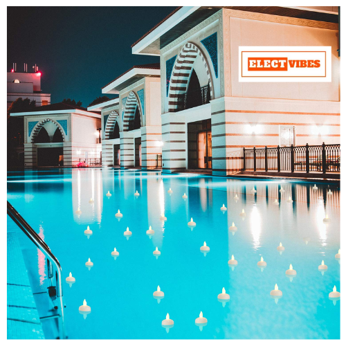 ELECTVIBES Water Sensor Floating Diyas | Smokeless & Flameless LED Tea Light Candles | Battery Operated | Home Décor for Diwali, Christmas, New Year, Birthdays & More (SET OF 12)(PACK OF 1) - Image 10