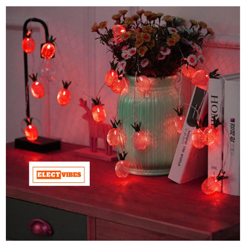 ElectVibes Pineapple LED 3M, 16 Led perfect for Diwali Lighting (Plug-in) - Image 14