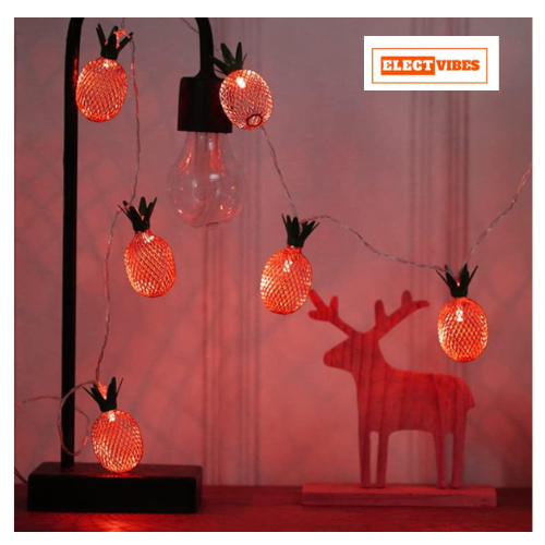 ElectVibes Pineapple LED 3M, 16 Led perfect for Diwali Lighting (Plug-in) - Image 15