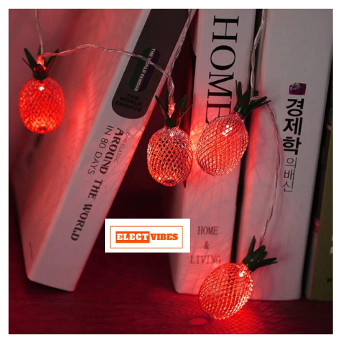 ElectVibes Pineapple LED 3M, 16 Led perfect for Diwali Lighting (Plug-in) - Image 16