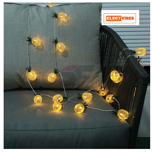 ElectVibes Pineapple LED 3M, 16 Led perfect for Diwali Lighting (Plug-in) - Image 7