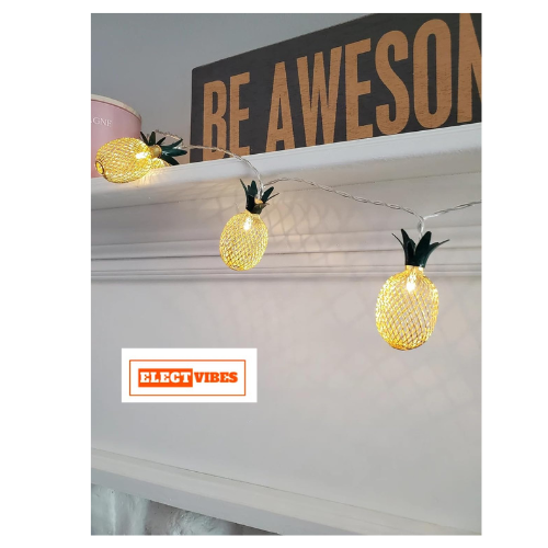 ElectVibes Pineapple LED 3M, 16 Led perfect for Diwali Lighting (Plug-in) - Image 9