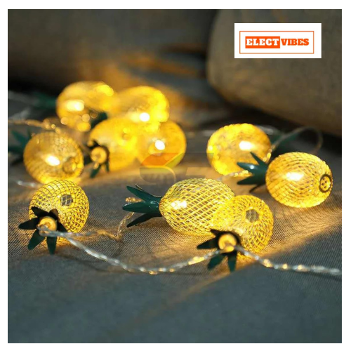 ElectVibes Pineapple LED 3M, 16 Led perfect for Diwali Lighting (Plug-in) - Image 11