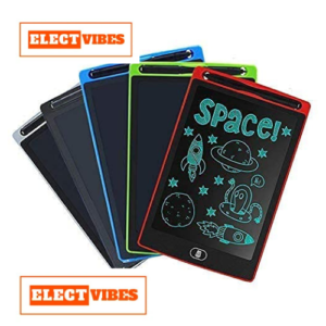 Electvibes 8.5-Inch LCD Writing Tablet – Magic Slate with Stylus Pen for Kids & Adults | Reusable Drawing, Doodling & Notepad Board for Home, School & Office