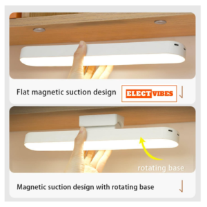 ELECTVIBES Magnetic Cabinet Light  LED Under Cabinet Lamp  Dimmable Modes, Adjustable Brightness & Closet Lighting (PACK OF 1)