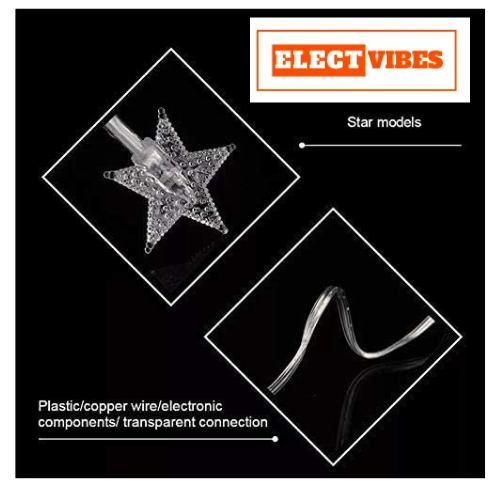 ELECTVIBES Mini Star String Light 14 LED, 3 Meter Plug-In, Warm White Mini Star Fairy String Lights ,Decorative LED Lights for Bedroom, Home, Garden, Diwali, Christmas, Wedding & Party Decoration (Pack of 1) - Image 30