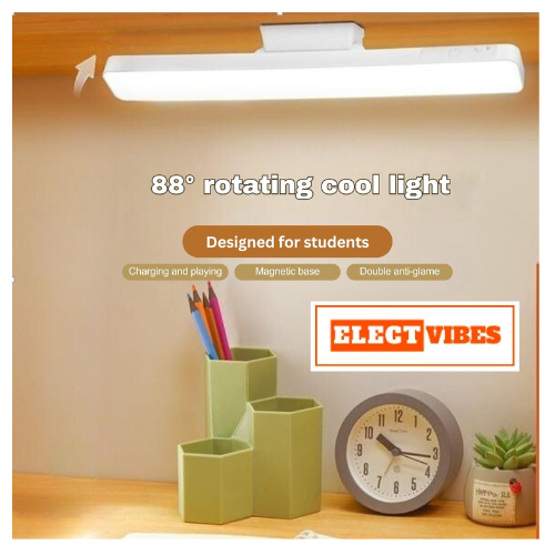 ELECTVIBES USB Rechargeable Magnetic Cabinet Light | Straight Edge LED Under Cabinet Lamp with 3-Color Dimmable & 1200mAh Battery | Kitchen, Closet & Bedroom with Remote (PACK OF 1) - Image 4