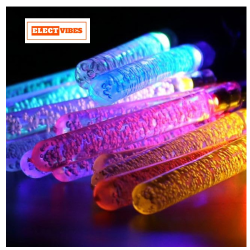 ELECTVIBES Stick Drop LED String Light 14 LED, 3 Meter With Heavy Plug-In – Decorative Waterproof Fairy Lights for Indoor/Outdoor, Garden, Diwali, Christmas, Wedding, Party & Festival Decoration( Pack of 1)WARM WHITE - Image 24