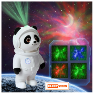 ELECTVIBES Space Panda Star Projector Lamp (PACK OF 1)