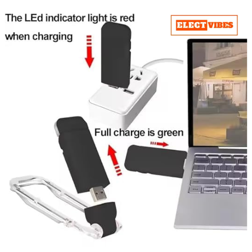 ELECTVIBES Book Lamp for Students, USB Rechargeable LED Study Light, 3 Brightness & Color Modes, Clip-On, Portable & Eye-Friendly (White)(PACK OF 1) - Image 18